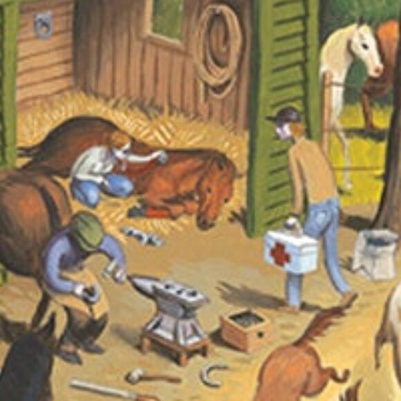 New Sealed Djeco 🧩Puzzle 200Pcs Horse Riding🐴& Observation Game for Age 6+ - Picture 11 of 14